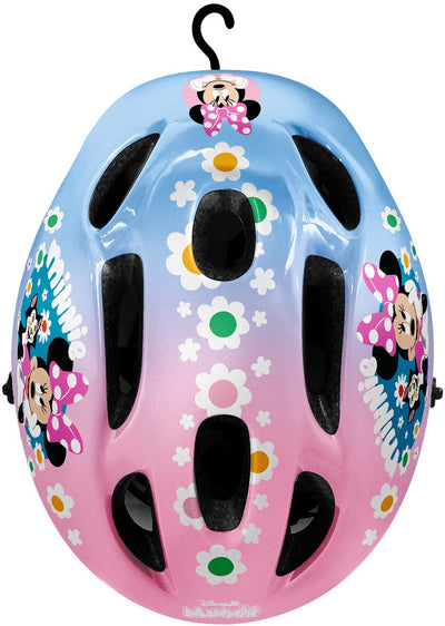 Stamp Minnie Disney Fahrradhelm verstellbar blau rosa Größe 52-56 cm