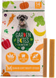 Garden Bites duvoplus – weiche, fruchtige Sticks Hundesnacks – Hundeleckerlis – vegetarisch, glutenfrei – Senior mittel 14 Stück