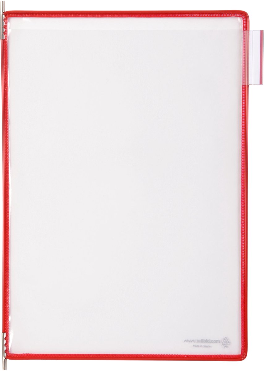 Tarifold Display-Tarifold-Tasche T-Display rot