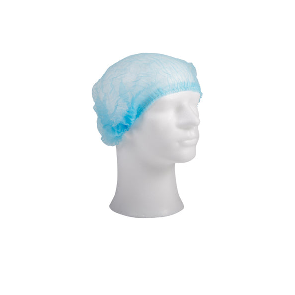 Comfort Haarnetz Wokkel Blau 58 cm (1000 Stück)