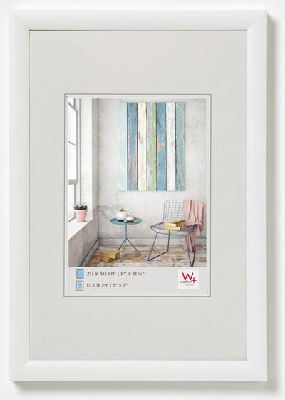 Walther trendstyle - Kunststoffrahmen - Fotogröße 13x18 cm - weiß