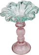 HD Collection Kerzenständer aus Glas, mehrfarbig, 14 x 14 x 19 cm
