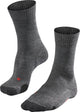 Falke TK2 Anti-Blister Wandersocken aus dickem Woll-Funktionsmaterial Damen Grau – Größe 37-38