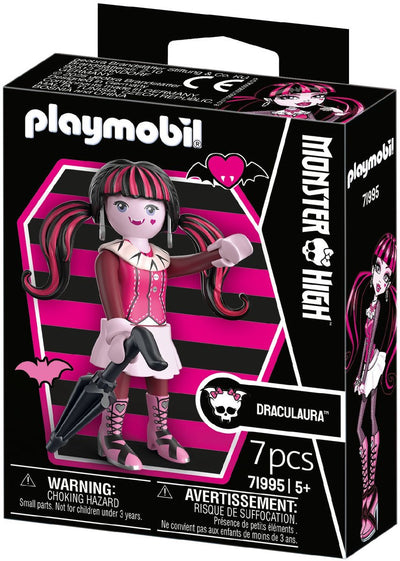 Playmobil | Monster hoch | Draculaura | Halloween-Spielset für spannende Monsterabenteuer | mit liebevollen Details Accessoires Abenteuer | mit liebevollen Details Accessoires | perfektes Geschenk für Kinder ab 4 Jahren | 71995