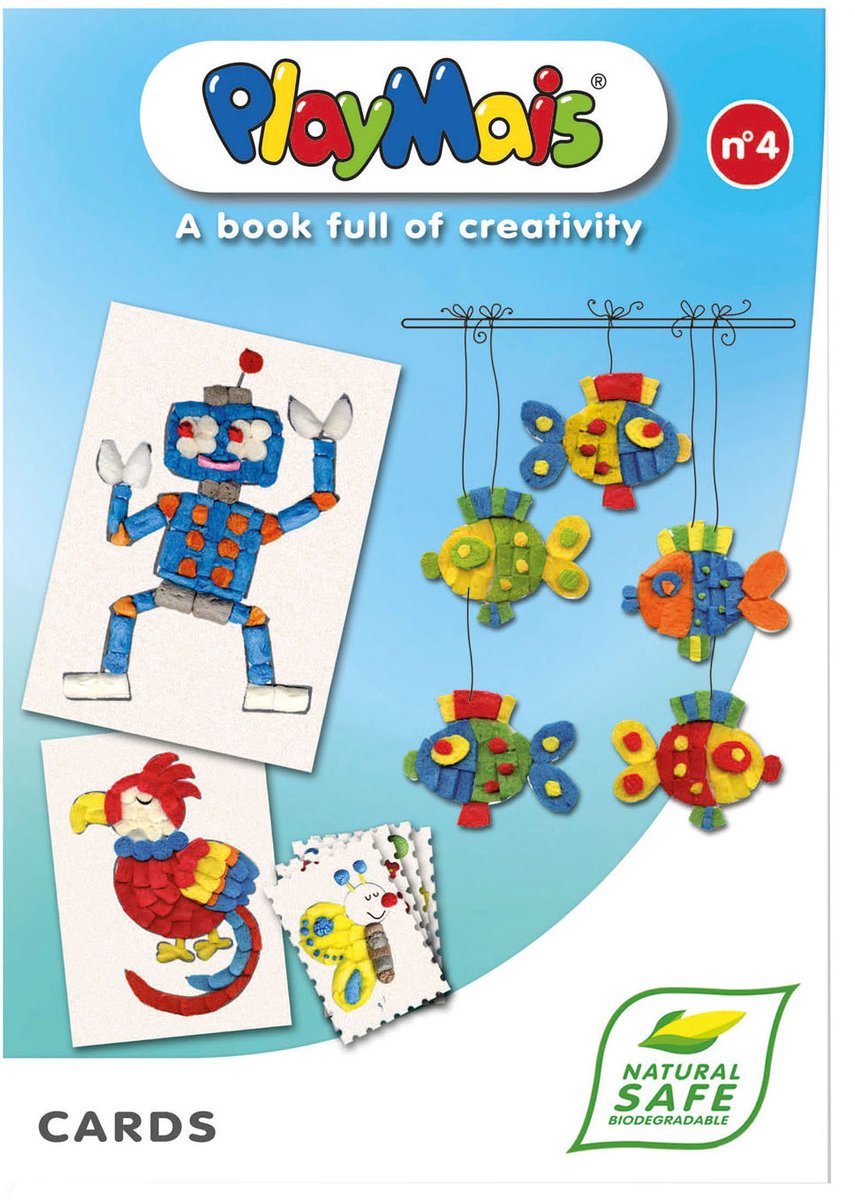 Playmais booklet - Karten