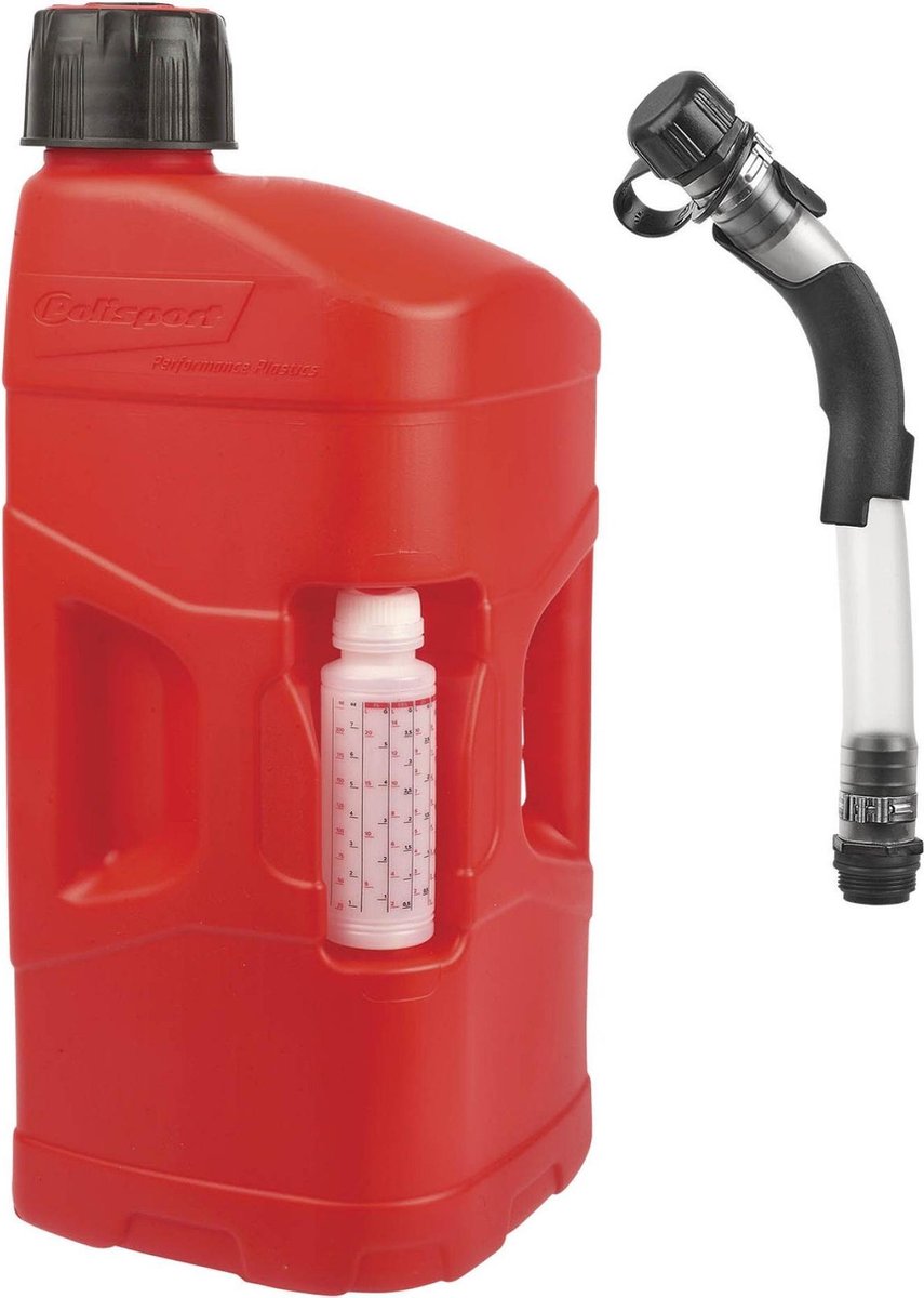 Polisport Prooktankanister Benzinflasche mit Schlauch 20l