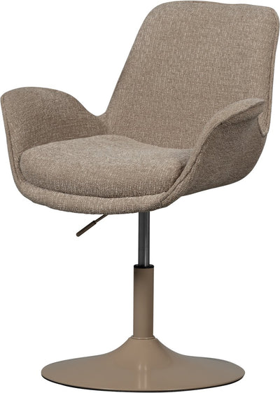 Woood Marten höhenverstellbarer Esszimmerstuhl – Sand – 90 x 70 x 66
