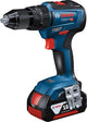 Bosch Professional GSB 18V-55 Akku-Bohrschrauber – mit 2x 18V Akkus und Ladegerät