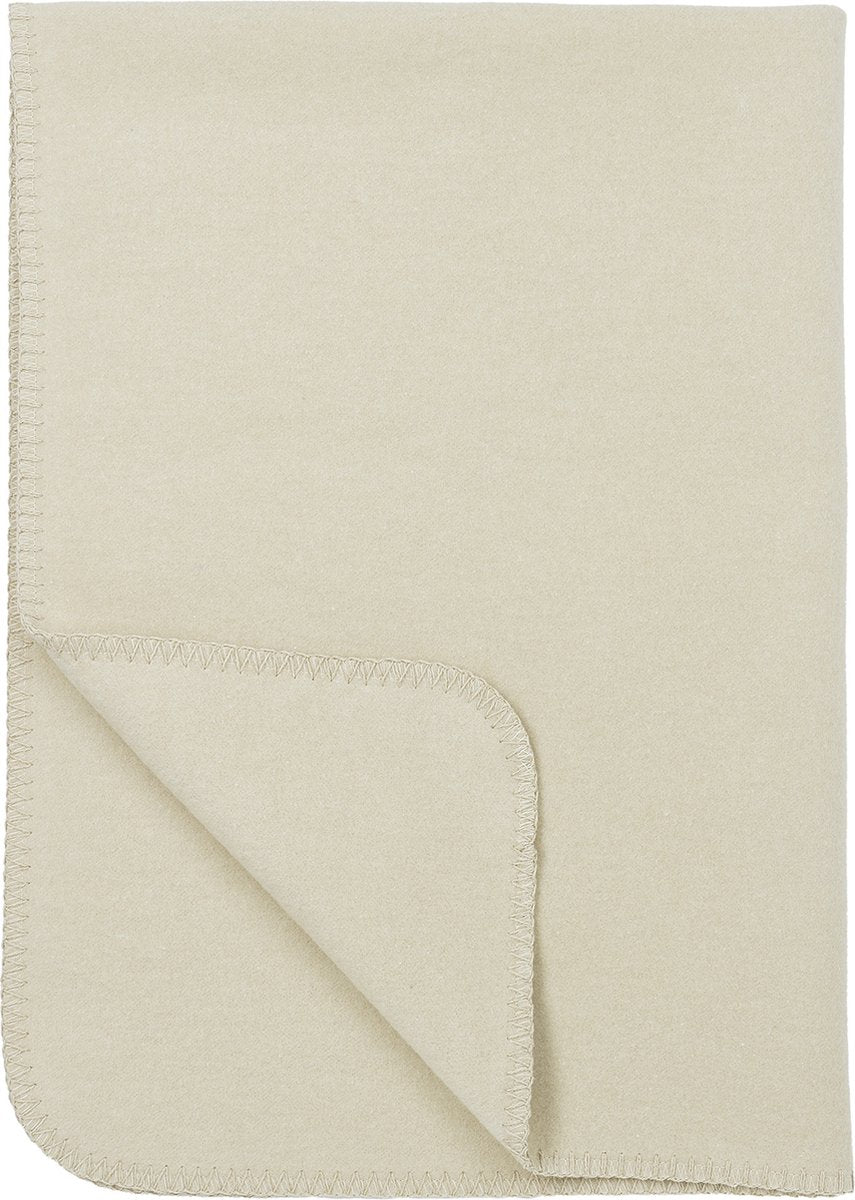 Meyco Baby-Uni-Kinderbettdecke – gewebt – Sand – 100 x 150 cm – 1,0 Tog