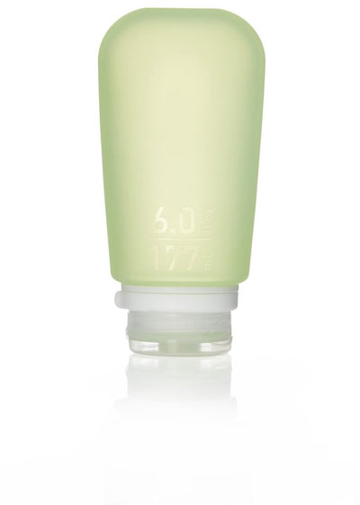 Human Gear – Gotoob+ – Reiseflasche – Flachmann – wiederverwendbar – leicht – XL – 177 ml – grün