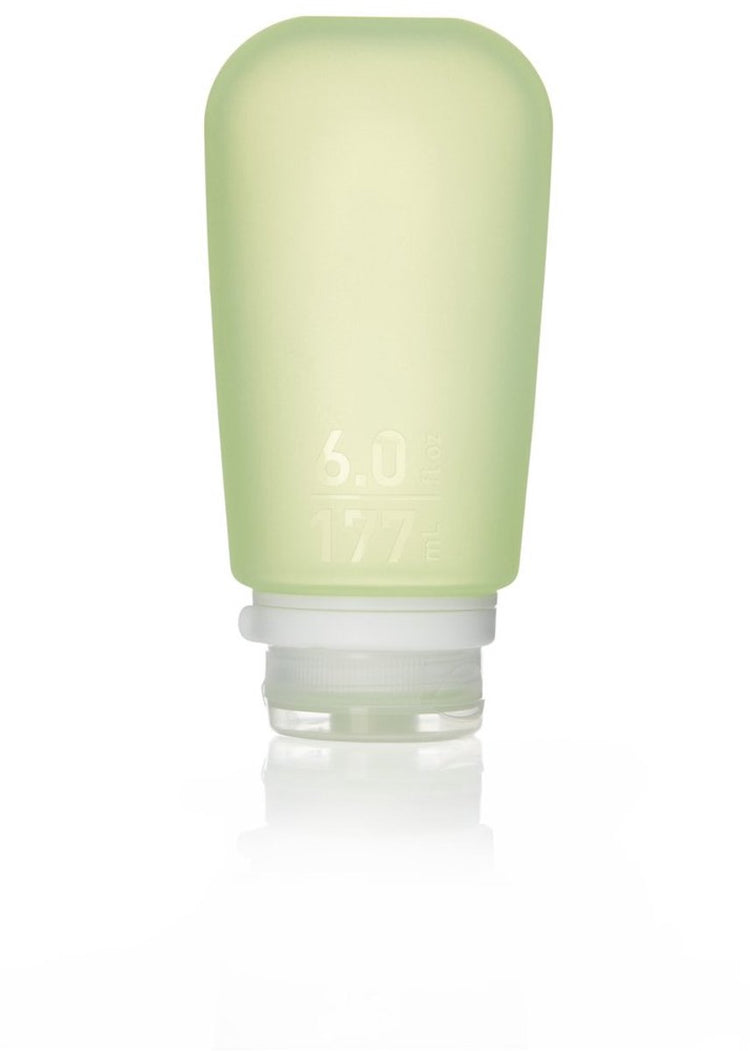 Human Gear – Gotoob+ – Reiseflasche – Flachmann – wiederverwendbar – leicht – XL – 177 ml – grün