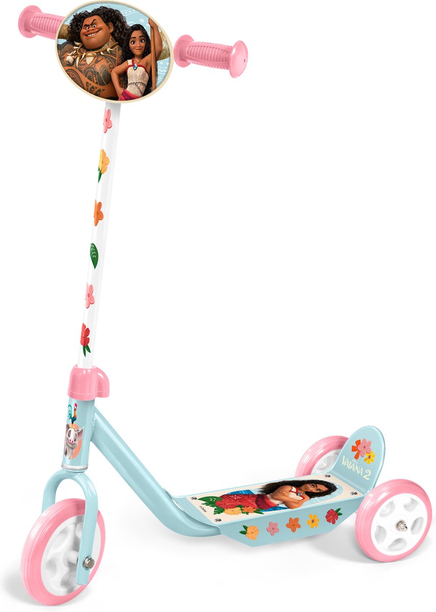 Stempel Disney Moana 2 3-Rad Kinderroller Freilauf Mädchen – Vaiana 2