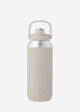 Aya ida aya ida - Sportflasche - Trinkflasche - Thermosflasche - Wasserflasche - Edelstahl - 950 ml - Cremebeige
