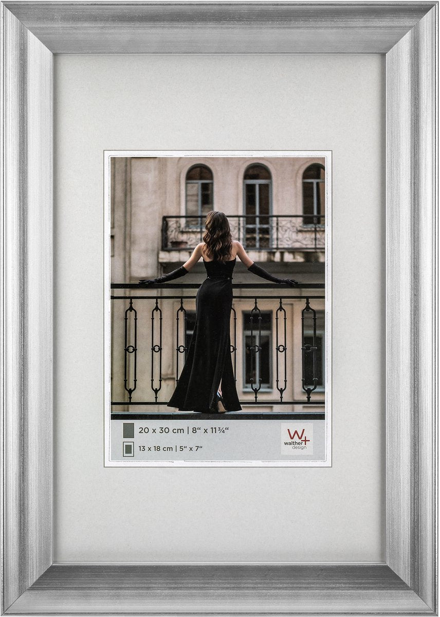 Walther Venedig - Fotorahmen - Fotogröße 15x20 cm - Silber