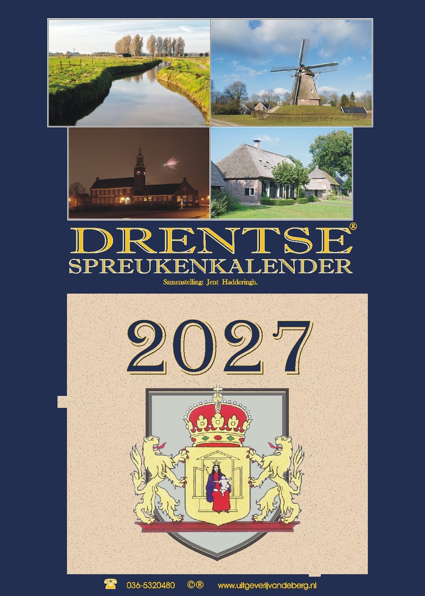 Drenthe-Zauberkalender 2027