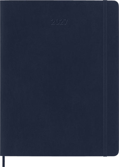 Moleskine 12-Monats-Tagebuch – 2027 – wöchentlich – XL – Softcover – Saphirblau