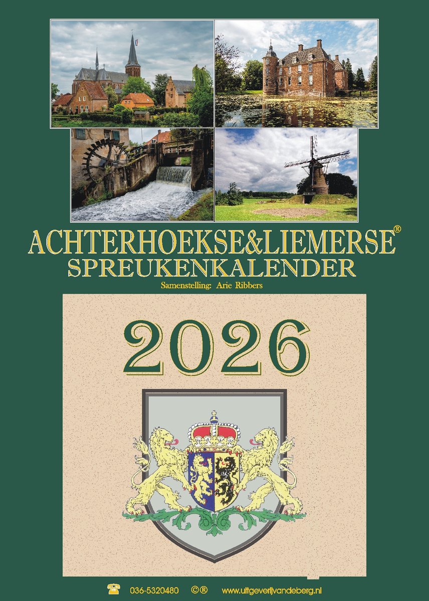 Achterhoek Liemerse Zauberkalender 2026