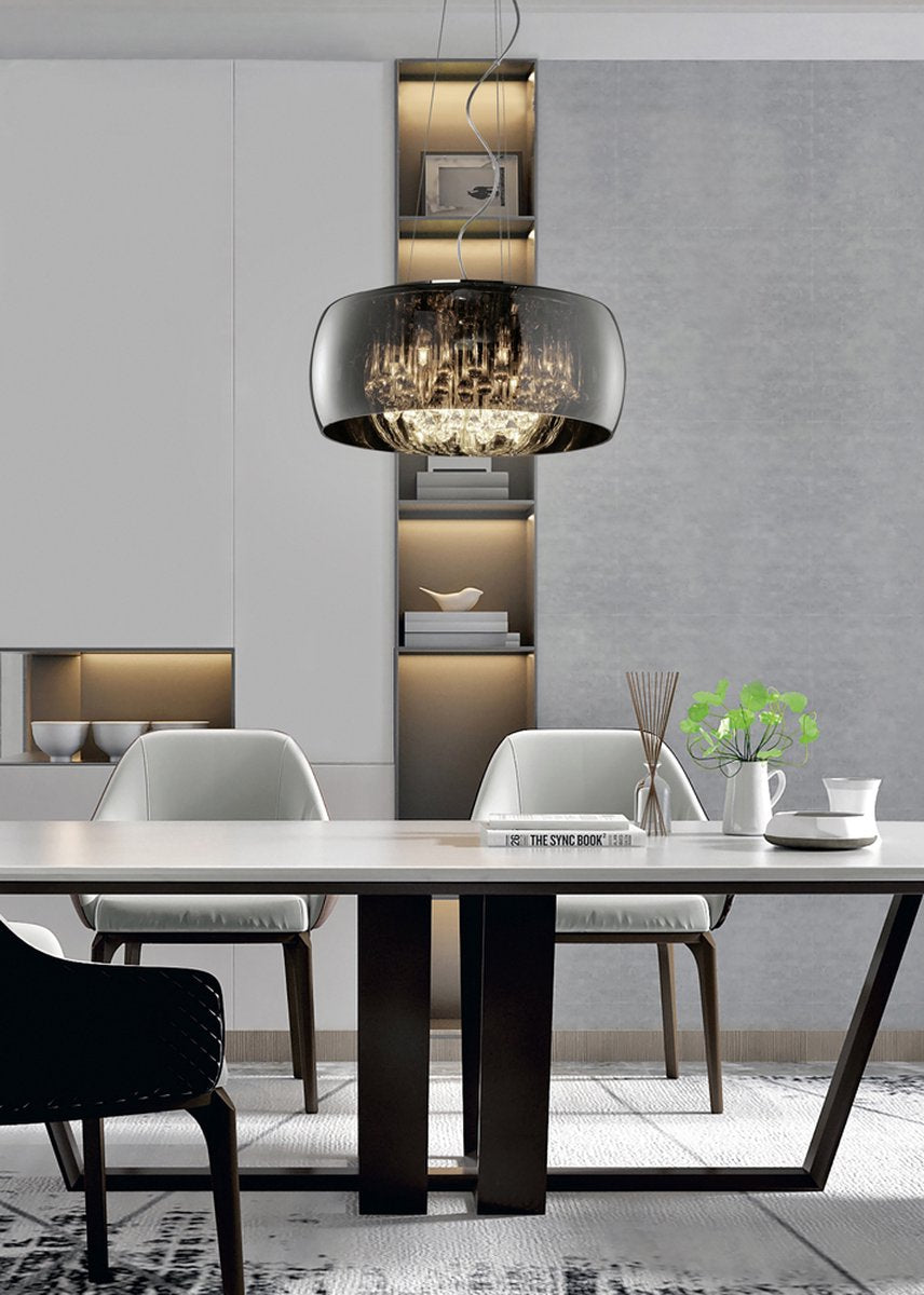 Trio Vapore - Hängelampe - Chrom - exkl. 6x g9 3 w - höhenverstellbar