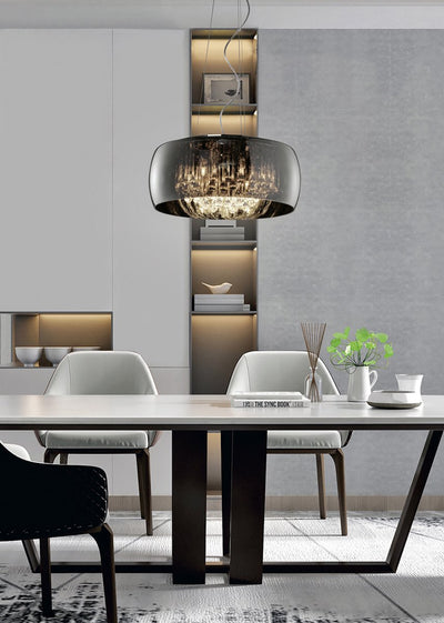 Trio Vapore - Hängelampe - Chrom - exkl. 6x g9 3 w - höhenverstellbar