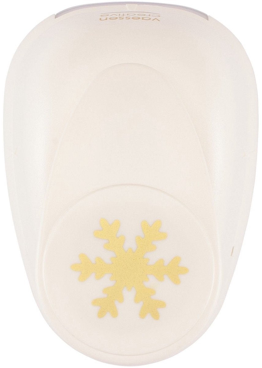 Vaessen Creative Punch - Figurenstanzer - Schneeflocke - 3,3 x 3,8 cm