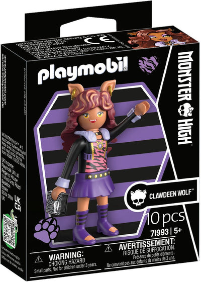 Playmobil | Monster hoch | Clawdeen-Wolf | Spielfiguren-Set für Halloween, fantasievolle Monstergeschichten | mit detailliertem Figurenzubehör | tolles Geschenk für Kinder ab 4 Jahren | 71993
