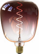 Calex Kiruna Farben Marron – E27-LED-Lampe – dimmbare Filament-Lichtquelle – 5 W – warmweißes Licht