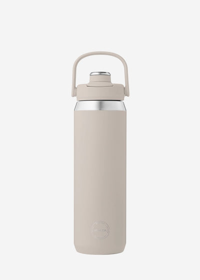 Aya ida aya ida - Sportflasche - Trinkflasche - Thermosflasche - Wasserflasche - Edelstahl - 700 ml - Cremebeige