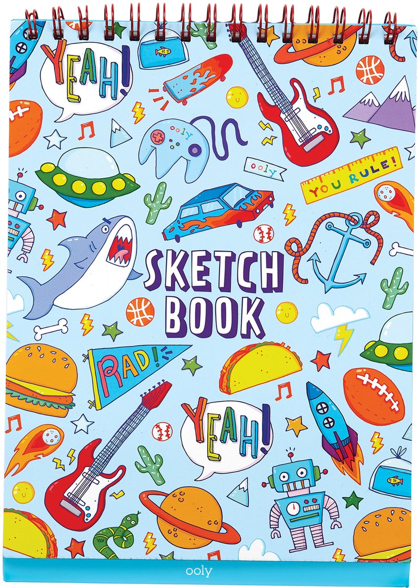 Ooly – Sketch-Show – stehendes Skizzenbuch – tolle Kritzeleien