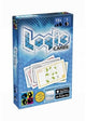 Denkspiele: Blaues Logik-Kartenspiel – lehrreiches Spiel für Kinder.