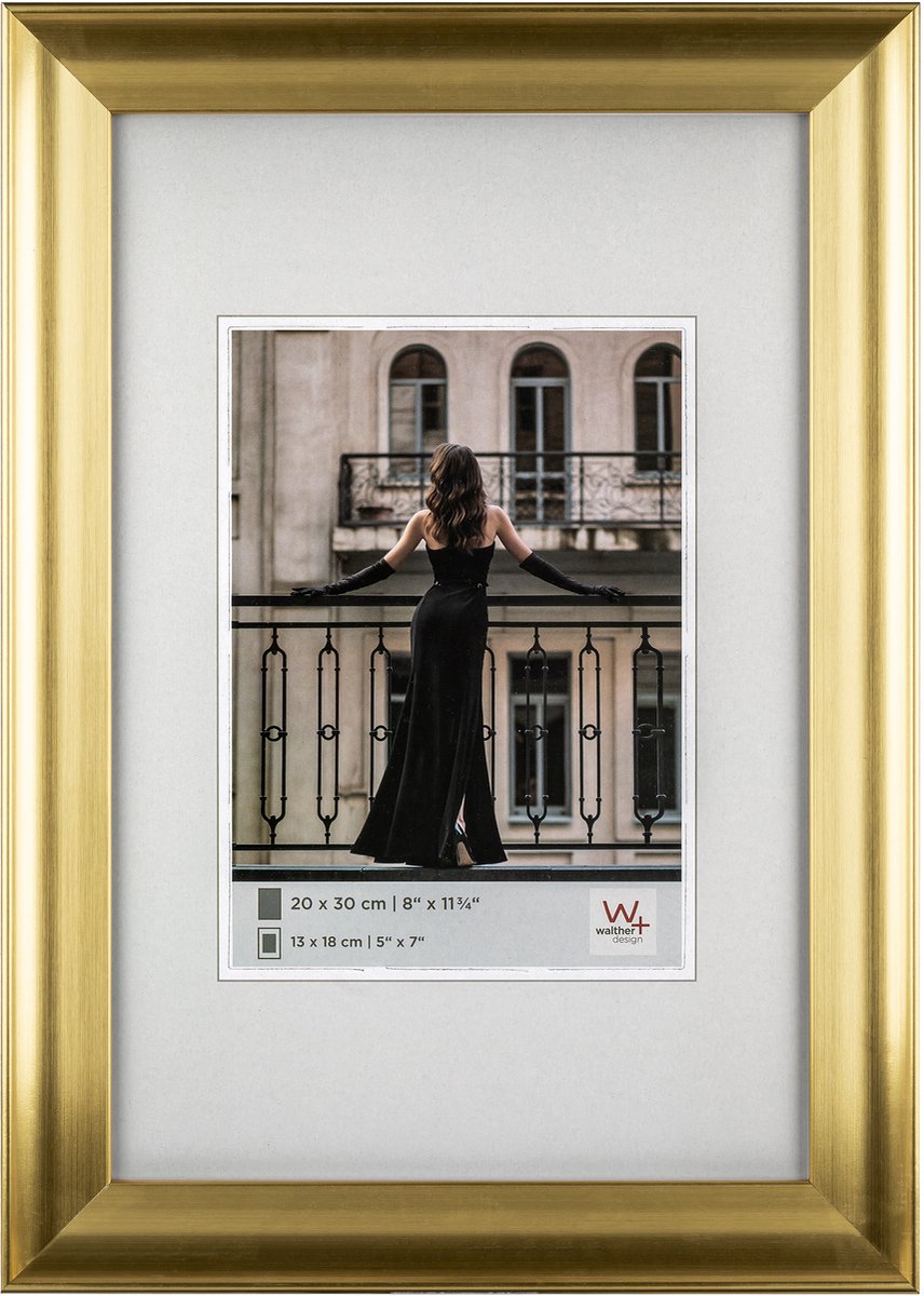 Walther Venedig - Fotorahmen - Fotogröße 20x30 cm - Gold