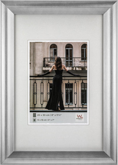 Walther Venedig - Fotorahmen - Fotogröße 30x40 cm - Silber