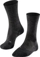 Falke TK2 Wool Anti-Blister Wandersocken aus dickem Woll-Funktionsmaterial Herren Grau - Größe 44-45