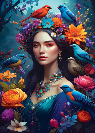 Bluebird-Puzzle Diana – Soul of Nature-Kollektion – 1000 Teile.
