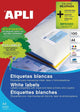 Apli Klebeetiketten 1276 70 x 42,4 mm 100 Blatt weiß