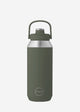 Aya ida aya ida - Sportflasche - Trinkflasche - Thermosflasche - Wasserflasche - Edelstahl - 950 ml - Tropengrün