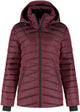 Kjelvik Yvon Damen-Outdoorjacke – Burgunderrot