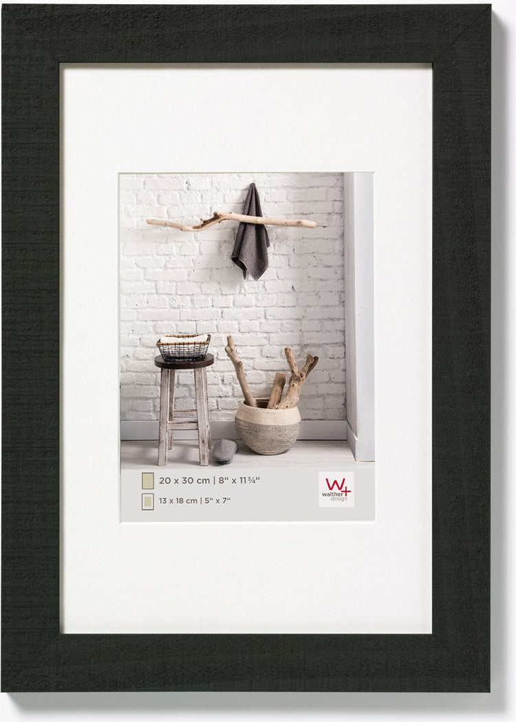 Walther Home - Holzrahmen - Fotogröße 24x30 cm - Schwarz