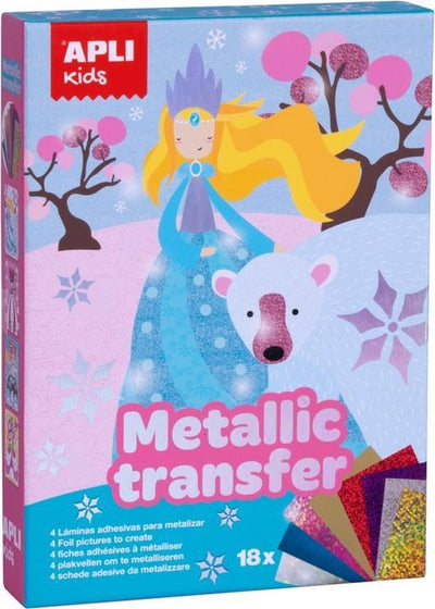 Apli Kids Metallic-Transfer-Prinzessinnen