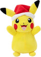 Jazwares Pokémon | Pikachu mit Weihnachtsmütze - 20 cm großes Kuscheltier