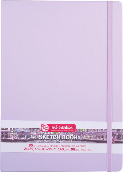 Talens Art Creation Skizzenblock 21 x 29,7 cm – 80 Blatt – Violett