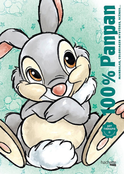 Hachette Heroes Panpan Coloriages – Malbuch für Erwachsene – Französisch – 112 Seiten