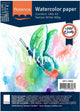 Florence Vaessen Aquarellpapier – intensives Weiß – A5 – 300 Gramm – leichte Struktur – Textur – Florenz – 100 Blatt
