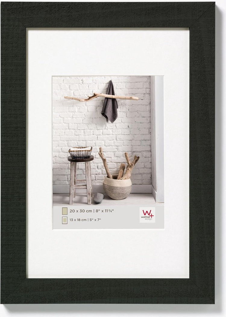 Walther Home - Holzrahmen - Fotogröße 20 x 30 cm - Schwarz