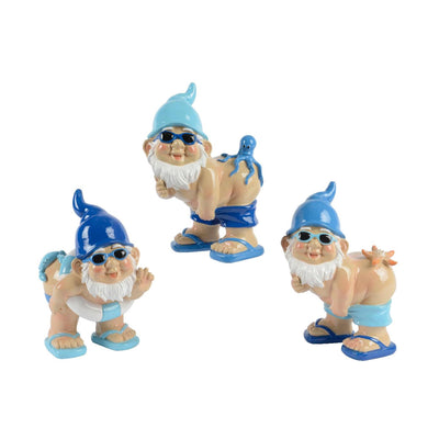 Decoris Figur Zwerg Sommer 12x10x18cm