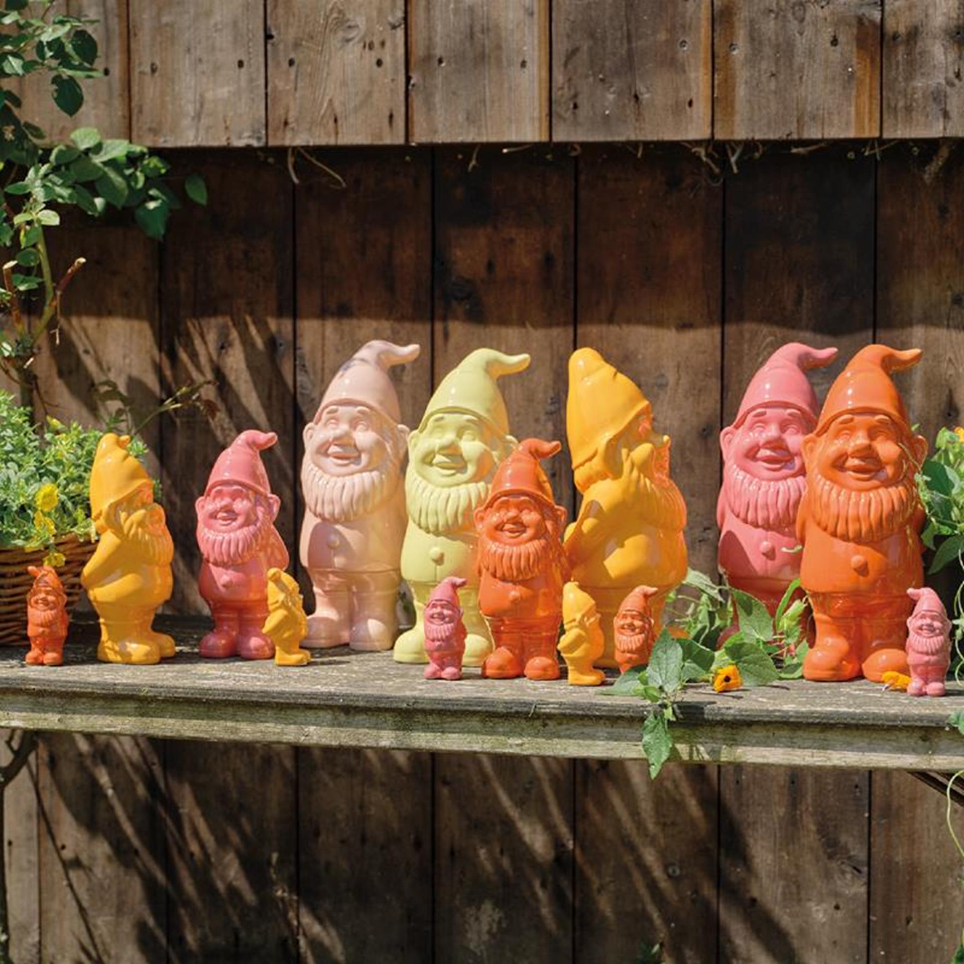 Decoris Gartenzwerg aus Keramik H10cm