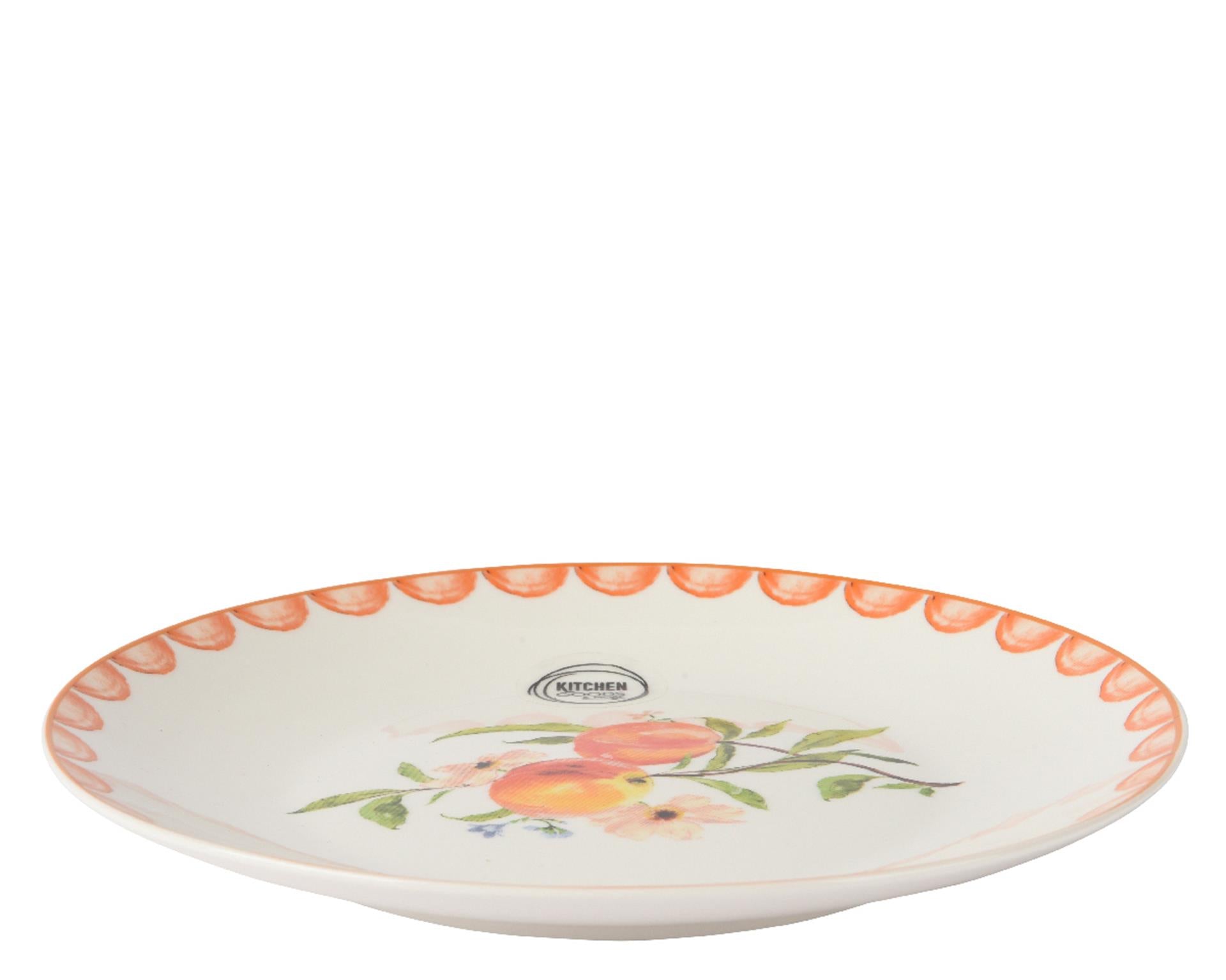 Decoris Frühstücksteller Pfirsichporzellan ø20cm