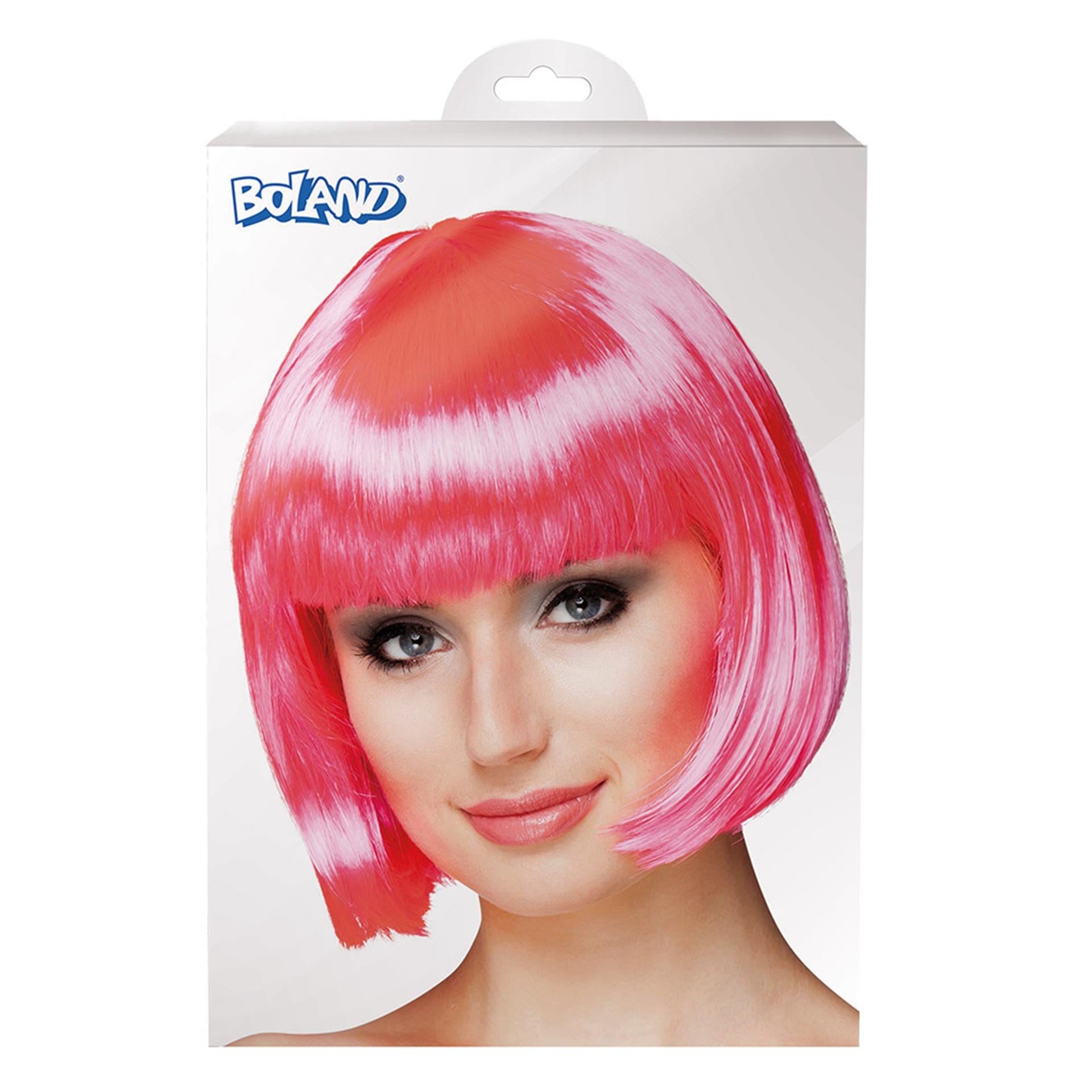 Boland Perücke Kabarettrosa