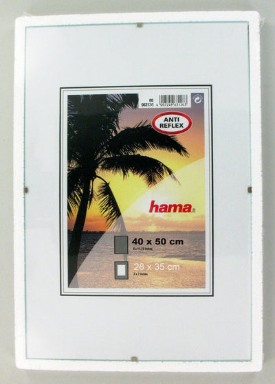 Hama Bilderrahmen – Rahmenclip – 40 x 50 cm – Antireflex