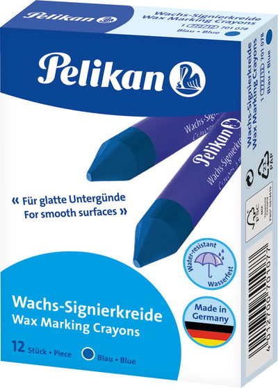 Pelikan Markenkreide 772 – blau – 12 Stück