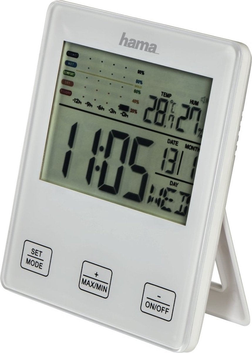 Hama Thermo-Hygrometer TH-10, mit Schimmelalarm